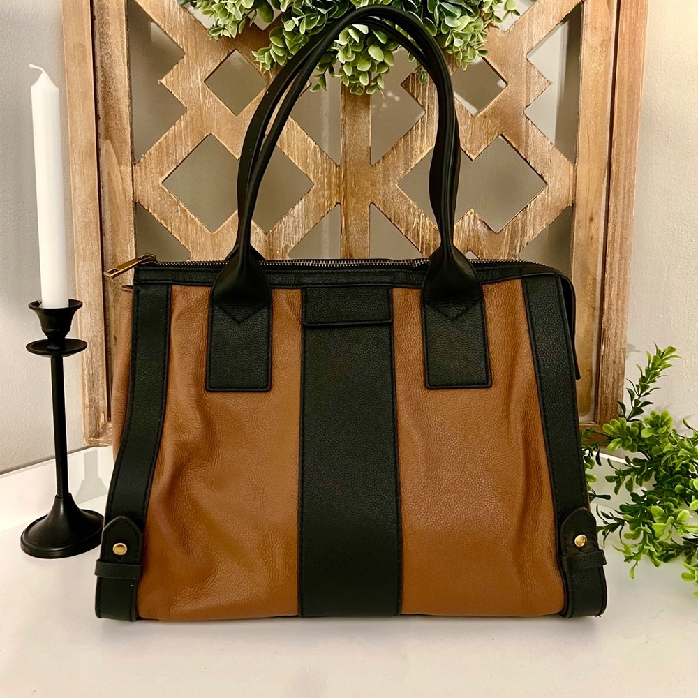 FOSSIL Purse Bag Genuine Leather Large